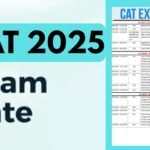 CAT 2025 Exam Date: