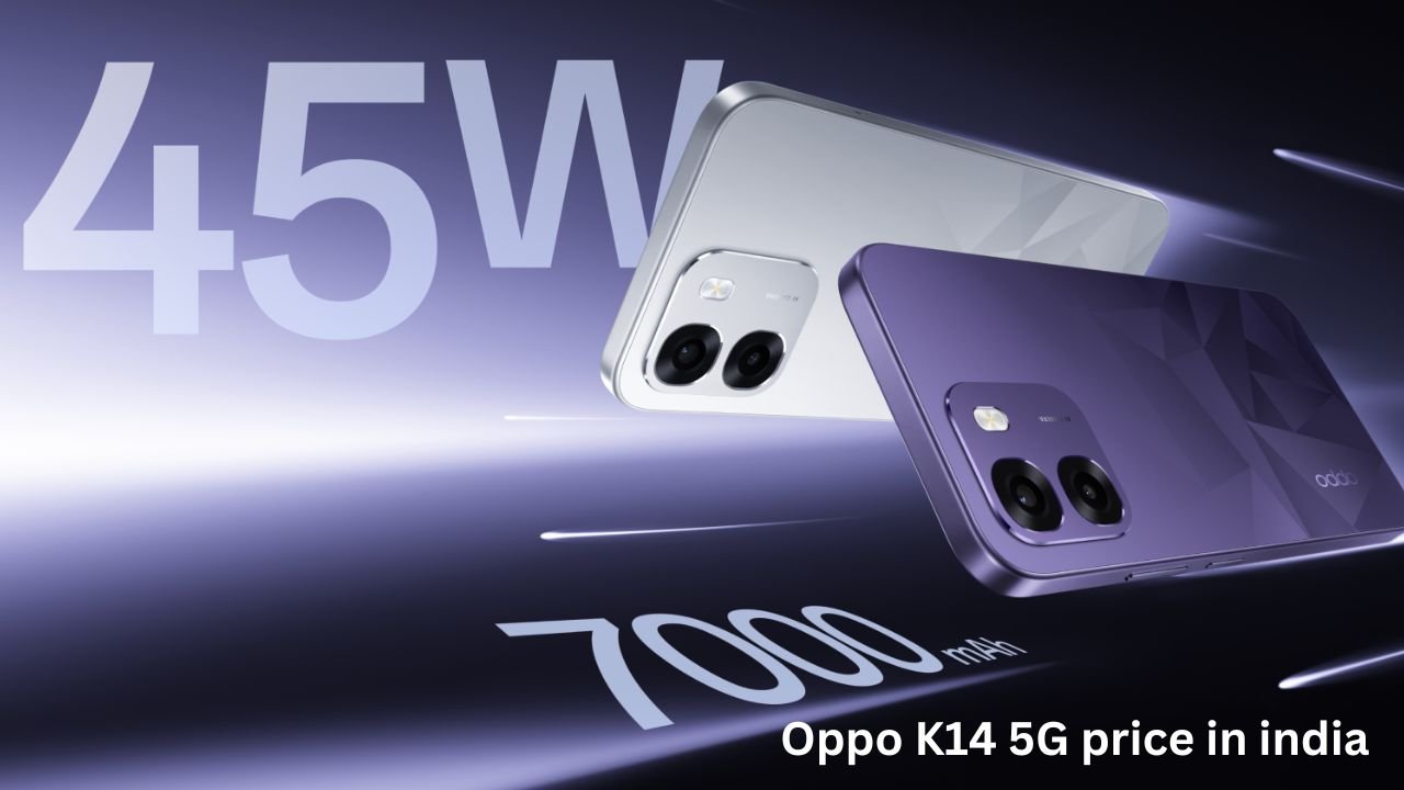 Oppo K14 5G : 7000mAh बैटरी वाला लेटेस्ट ओप्पो स्मार्टफोन आज से बिक्री के लिए तैयार डिस्काउंट के साथ शुरू होगी Oppo K14  5G फोन की सेल
